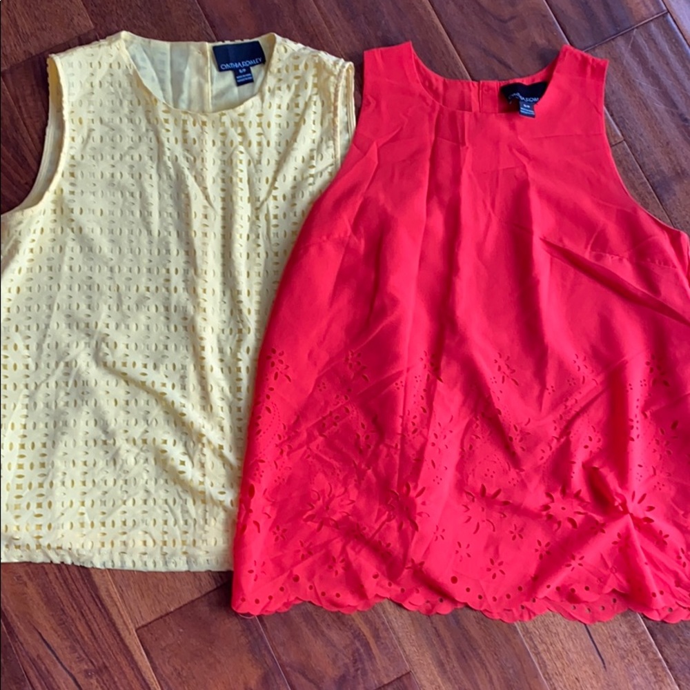 Cynthia Rowley size SM tops